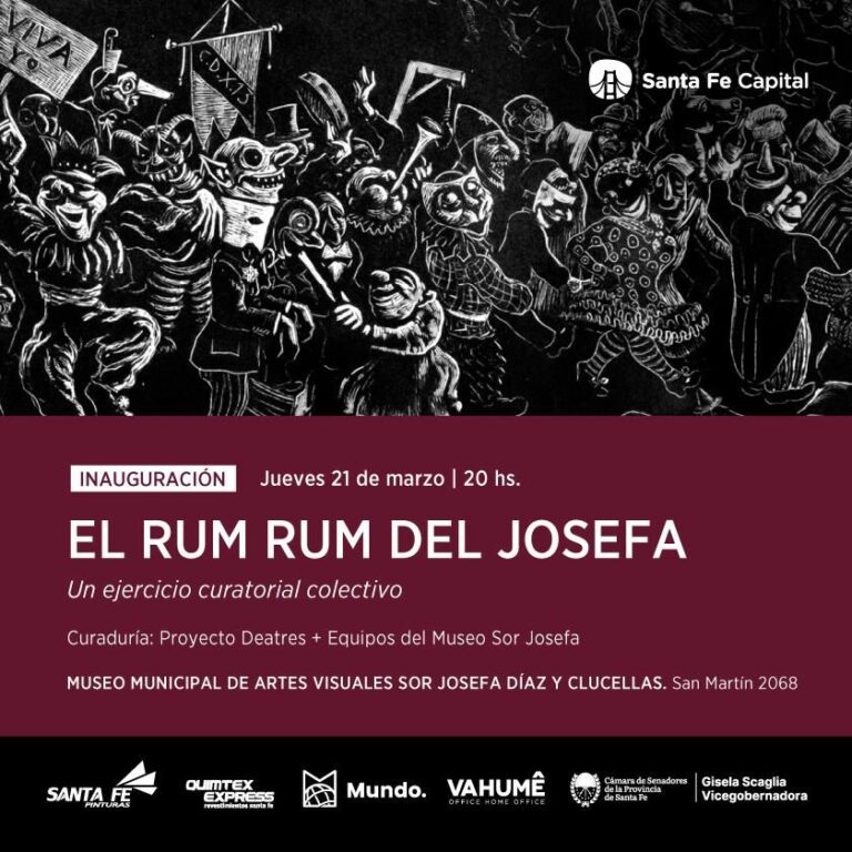 Flyer Inauguración El rum rum del Josefa